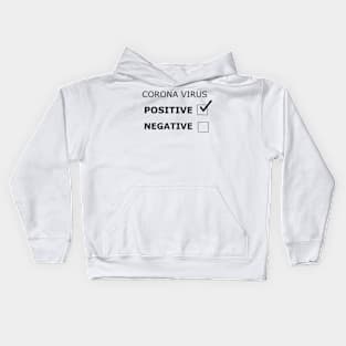 Positive Result from Coronavirus Kids Hoodie